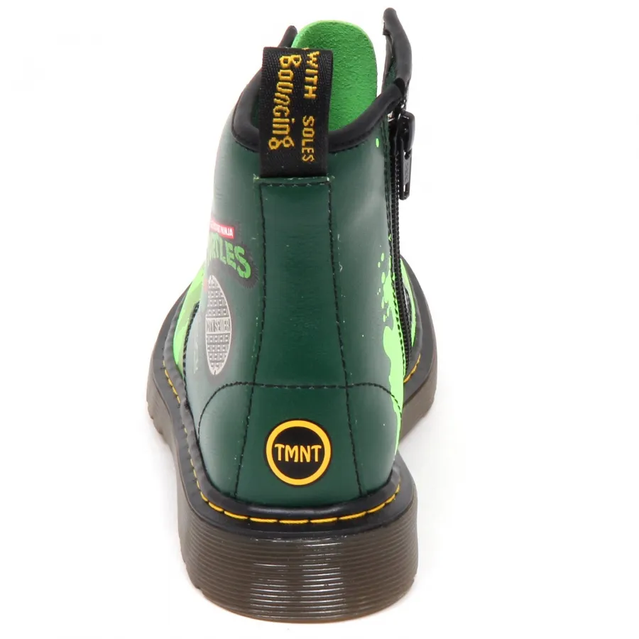 E0010 anfibio bimbo green DR. MARTENS LEO boot kid