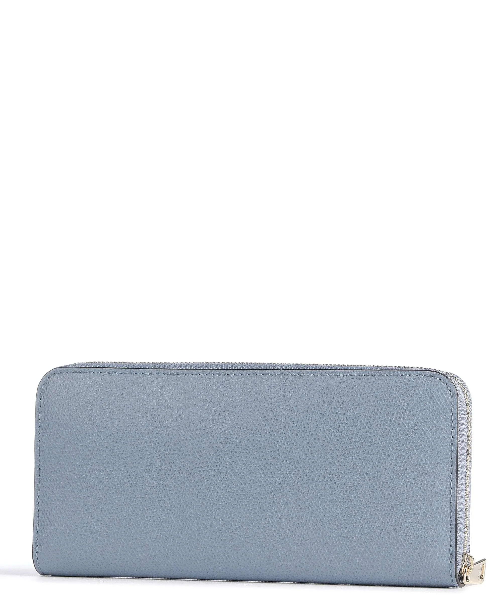  Furla Camelia XL Portafoglio pelle granulata blu chiaro  