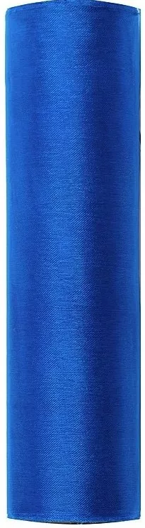 Tessuto organza blu acceso 16cm x 9m